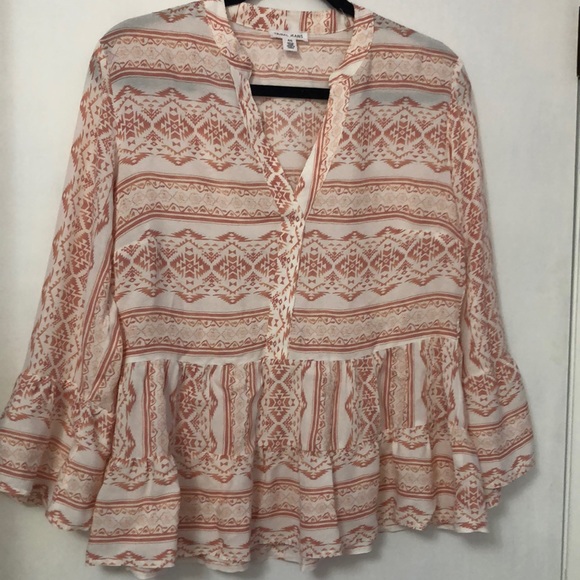 Tribal Jeans Peplum Blouse - Picture 4 of 9